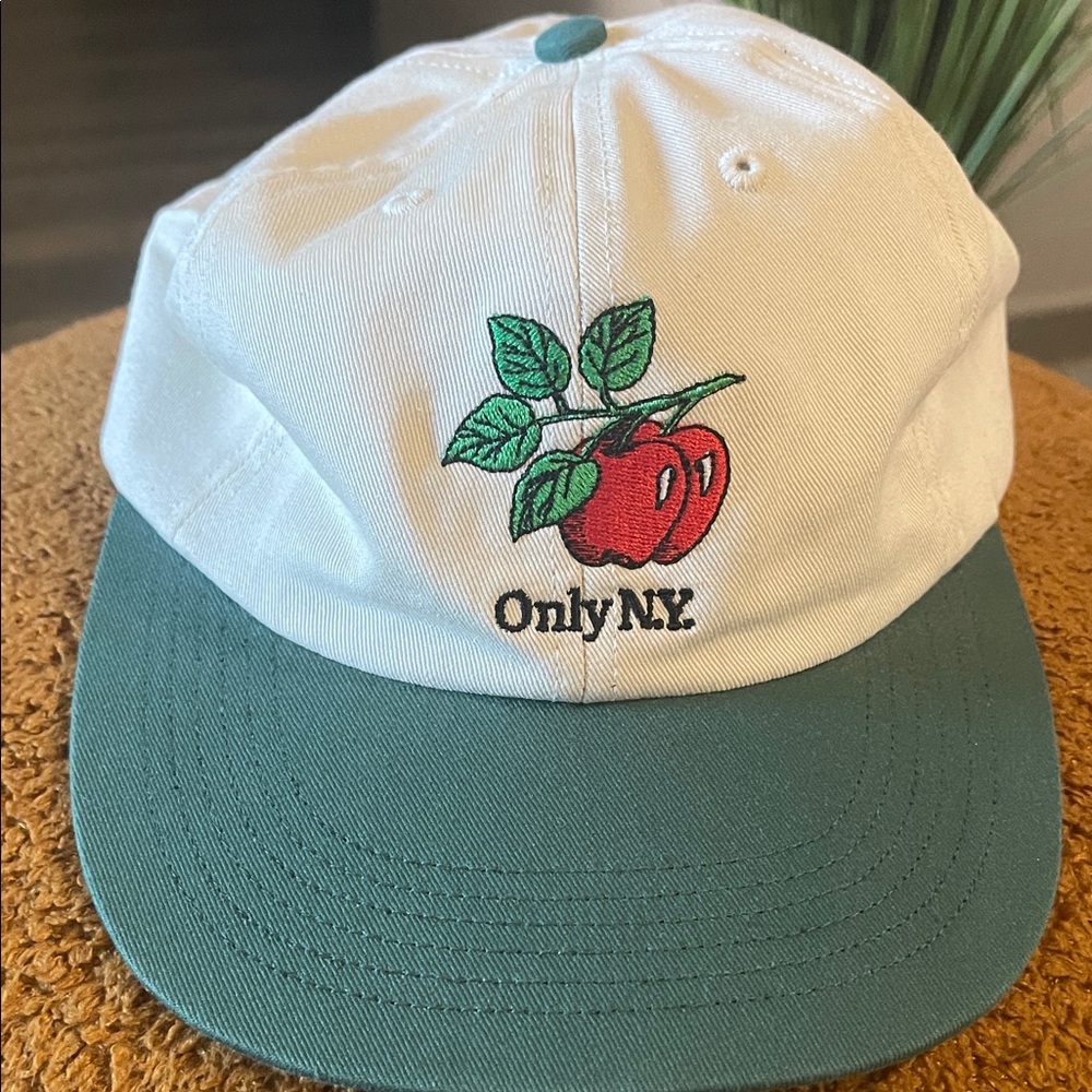 Only NY White and Green Men's Hat